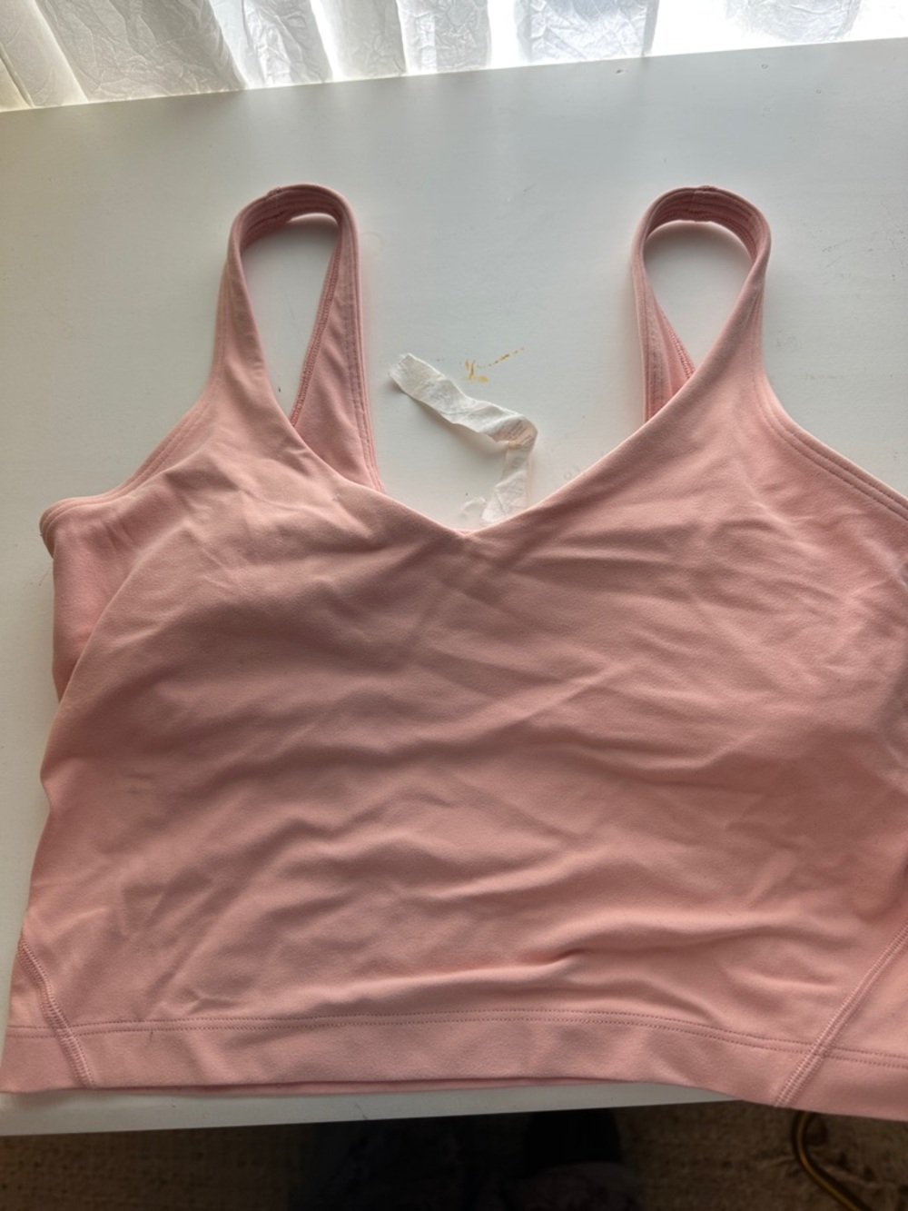 lululemon athletica Light Pink Seamless Support Bralette